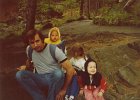 Dad,Lisa,Cheryl&#38;Karen (Bear Mtn 1981)